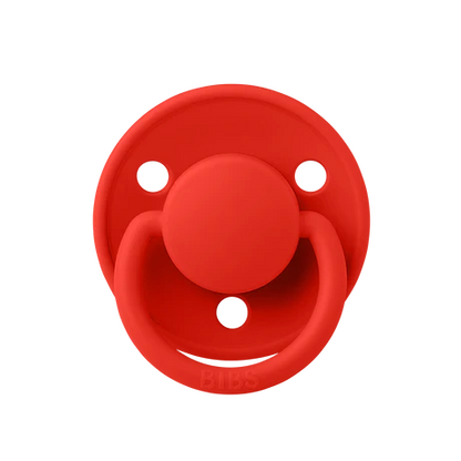 BIBS De Lux Natural Latex Pacifier - Candy Apple Size 2