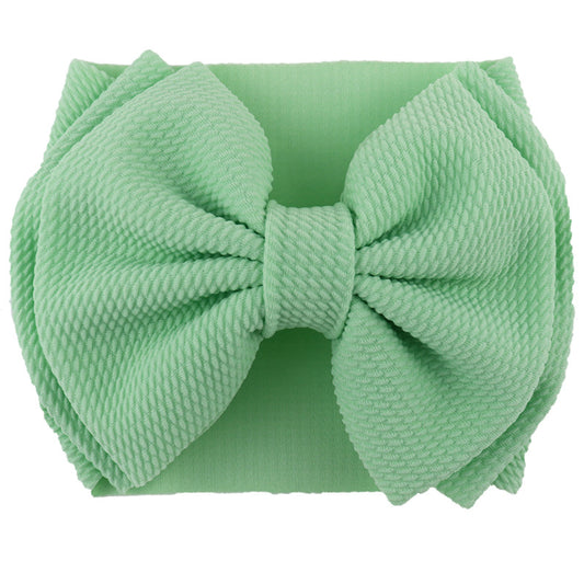 Oversized Bow Headwrap - Mint