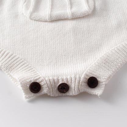 Remy Unisex Romper - White