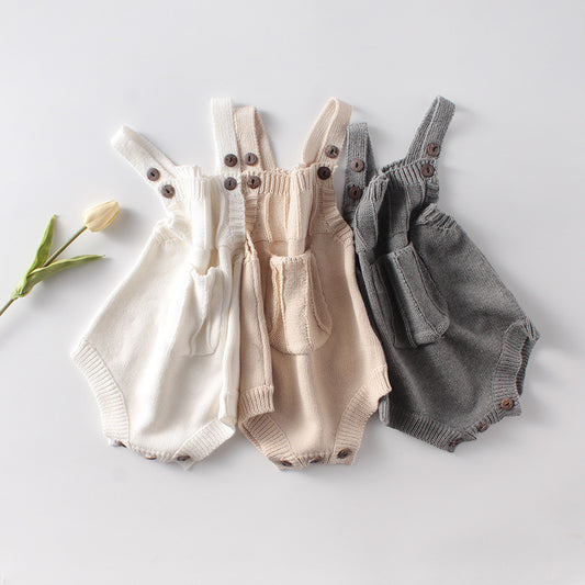 Remy Unisex Romper - Grey