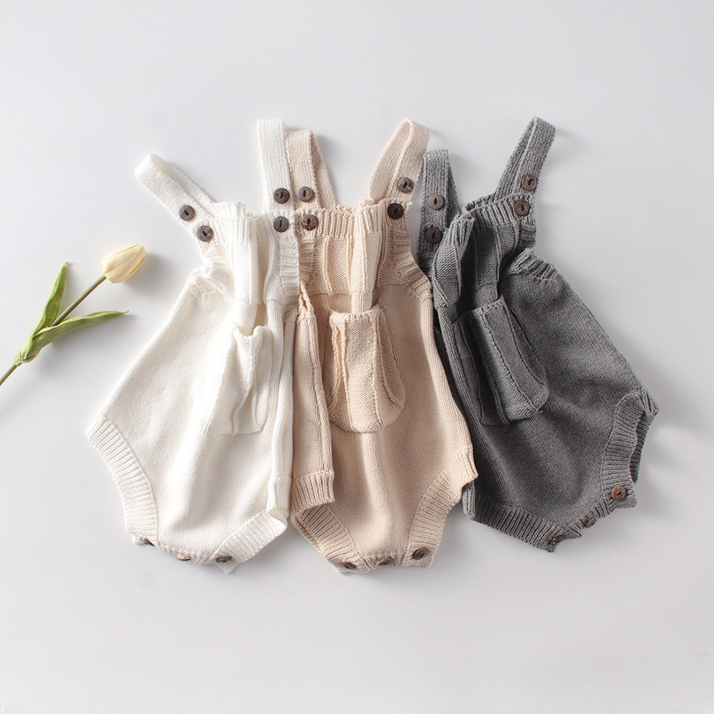 Remy Unisex Romper - Oatmeal
