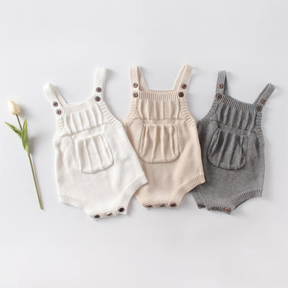 Remy Unisex Romper - Grey
