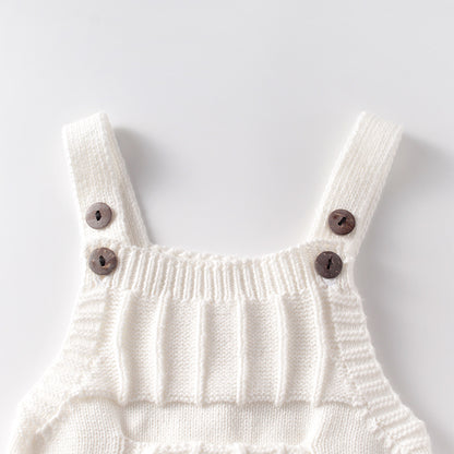 Remy Unisex Romper - White