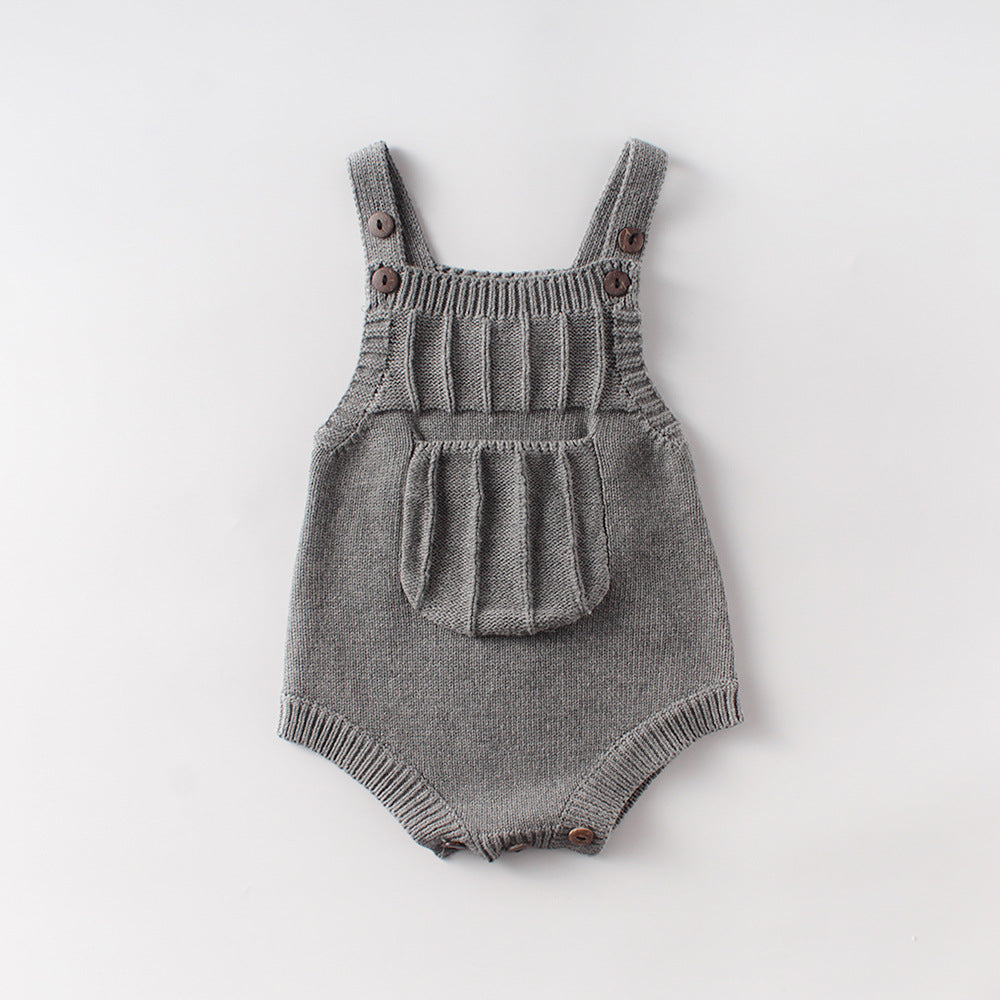 Remy Unisex Romper - Grey