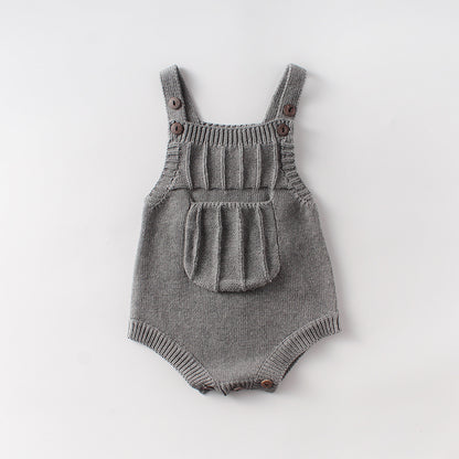 Remy Unisex Romper - Grey
