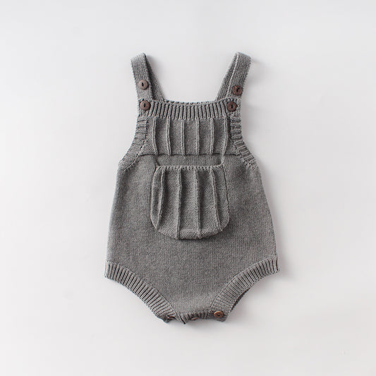 Remy Unisex Romper - Grey