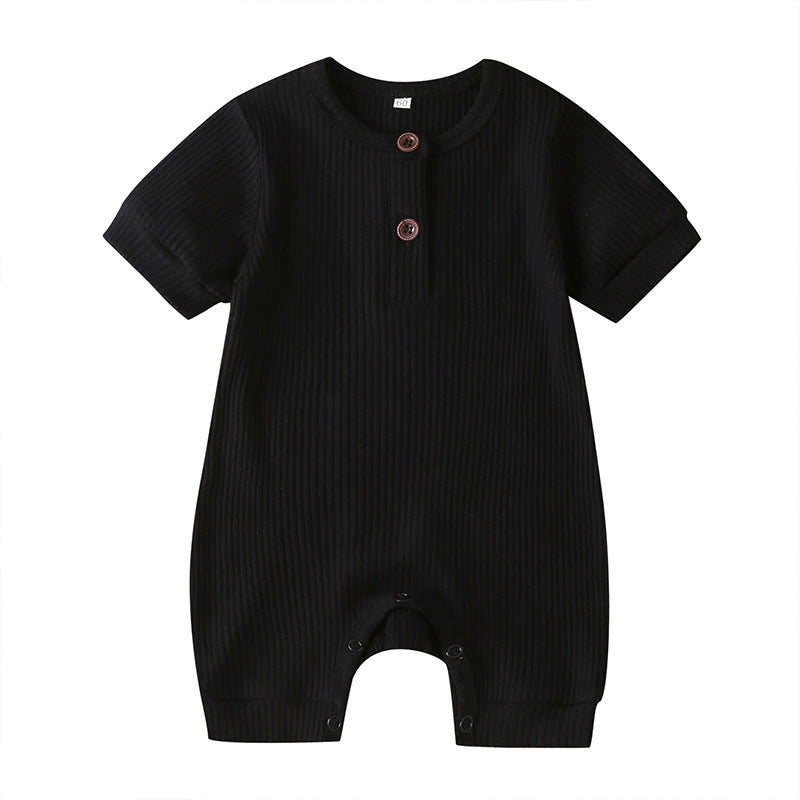 Arlo Summer Onesie - Black