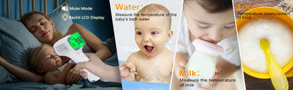 Infrared Non-Contact Digital Thermometer for Adults and Kids