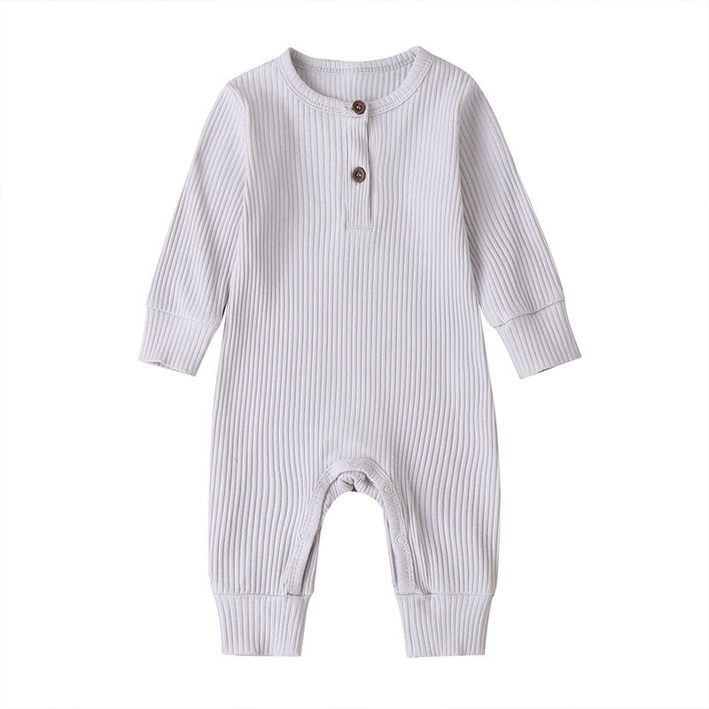 Arlo Classic Ribbed Jumpsuit - White