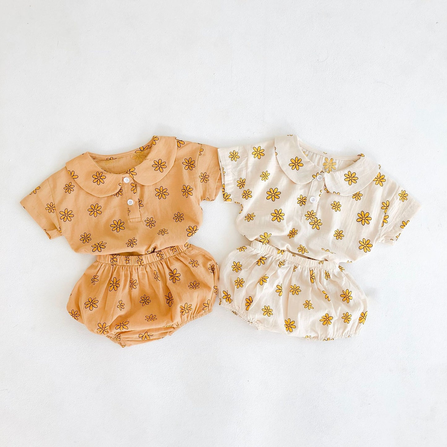 Alyssa Blouse and Bloomer Set - Honey