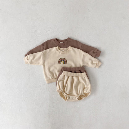 Rainbow Lounge 2 piece set - Vanilla beige