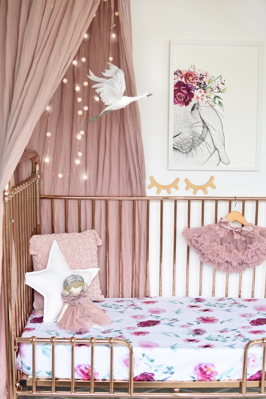 Snuggle Hunny Kids Wanderlust Fitted Cot Sheet