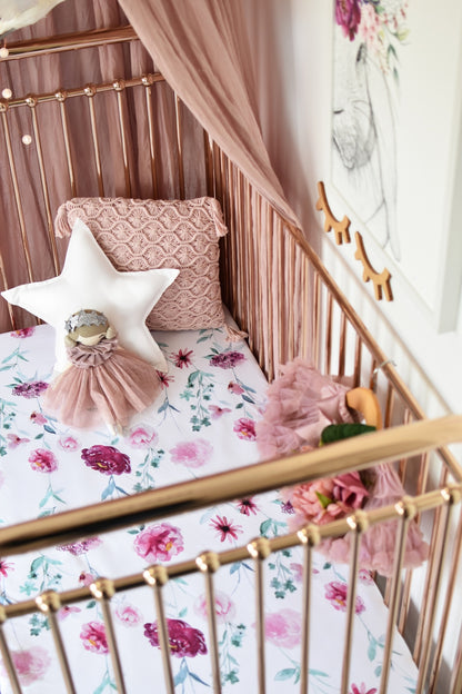 Snuggle Hunny Kids Wanderlust Fitted Cot Sheet