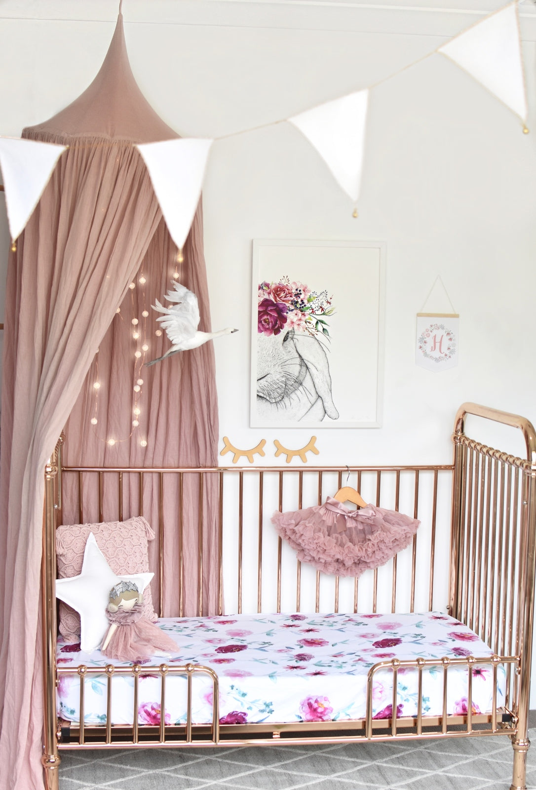 Snuggle Hunny Kids Wanderlust Fitted Cot Sheet