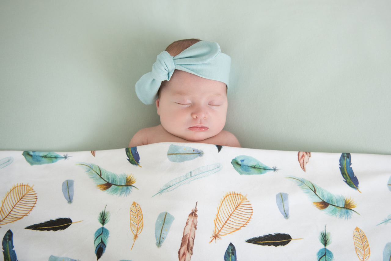 Snuggle Hunny Kids Dreamweaver Jersey Wrap &amp; Beanie Set