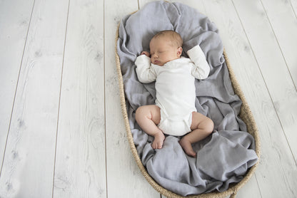Snuggle Hunny Kids Organic Muslin Wrap - Storm