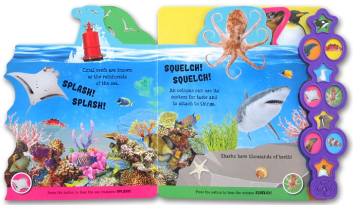 In The Ocean (10 Button Sound Books) - Board book – Sound Book