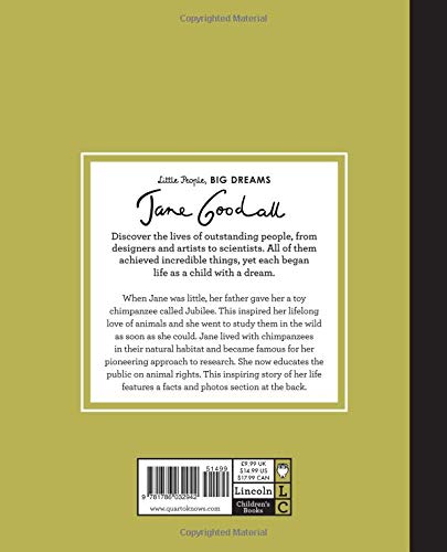 Little People, Big Dreams - Jane Goodall - Hardcover