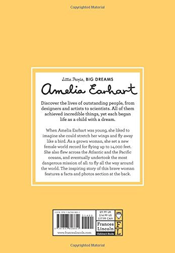 Little People, Big Dreams - Amelia Earhart - Hardcover