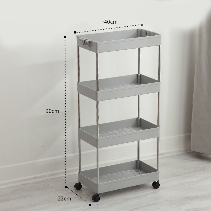4 Tier Mobile Storage Cart