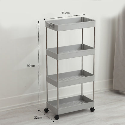 4 Tier Mobile Storage Cart