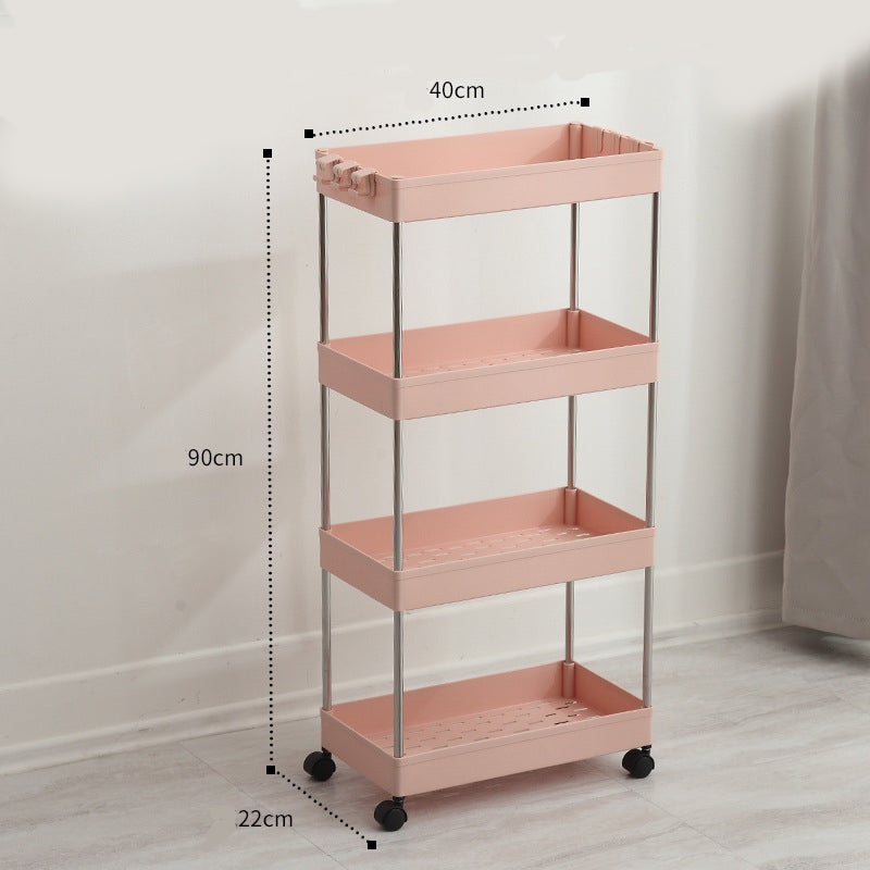 4 Tier Mobile Storage Cart
