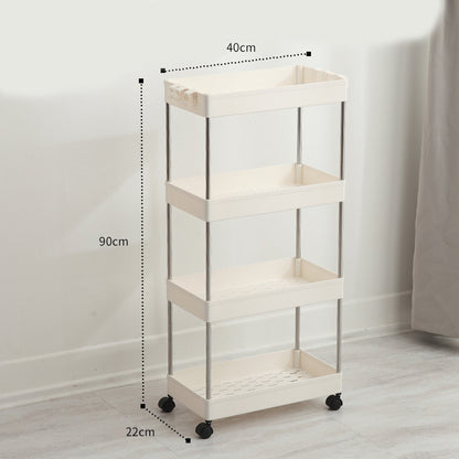 4 Tier Mobile Storage Cart