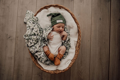 Snuggle Hunny Kids Organic Muslin Wrap - Evergreen