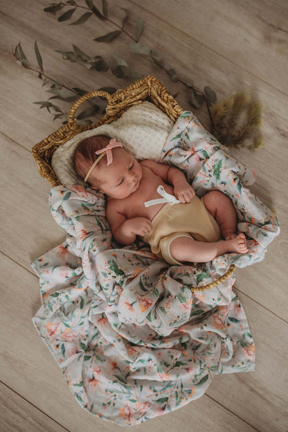 Snuggle Hunny Kids Organic Muslin Wrap - Wattle