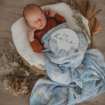 Snuggle Hunny Kids Organic Muslin Wrap - Eventide