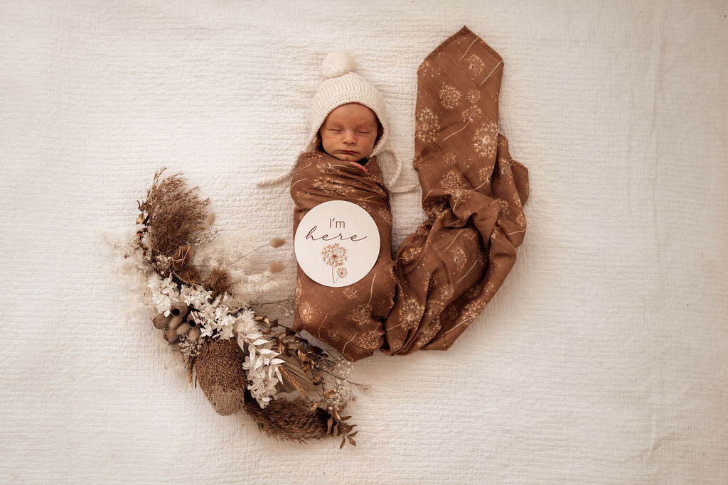 Snuggle Hunny Kids Organic Muslin Wrap - Dandelion