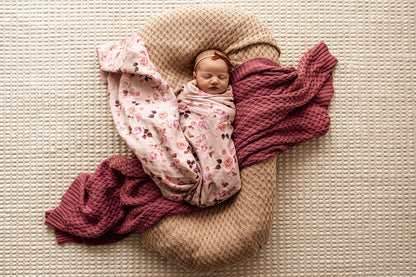 Snuggle Hunny Kids Organic Muslin Wrap - Blossom