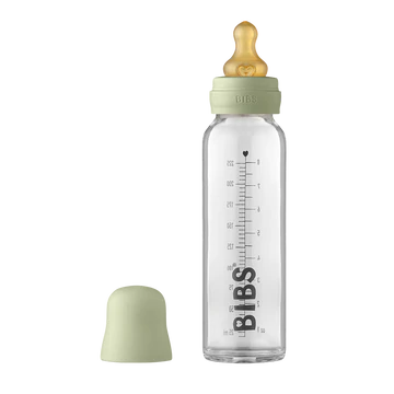 BIBS - Glass Bottle Complete Set 225ml - Sage