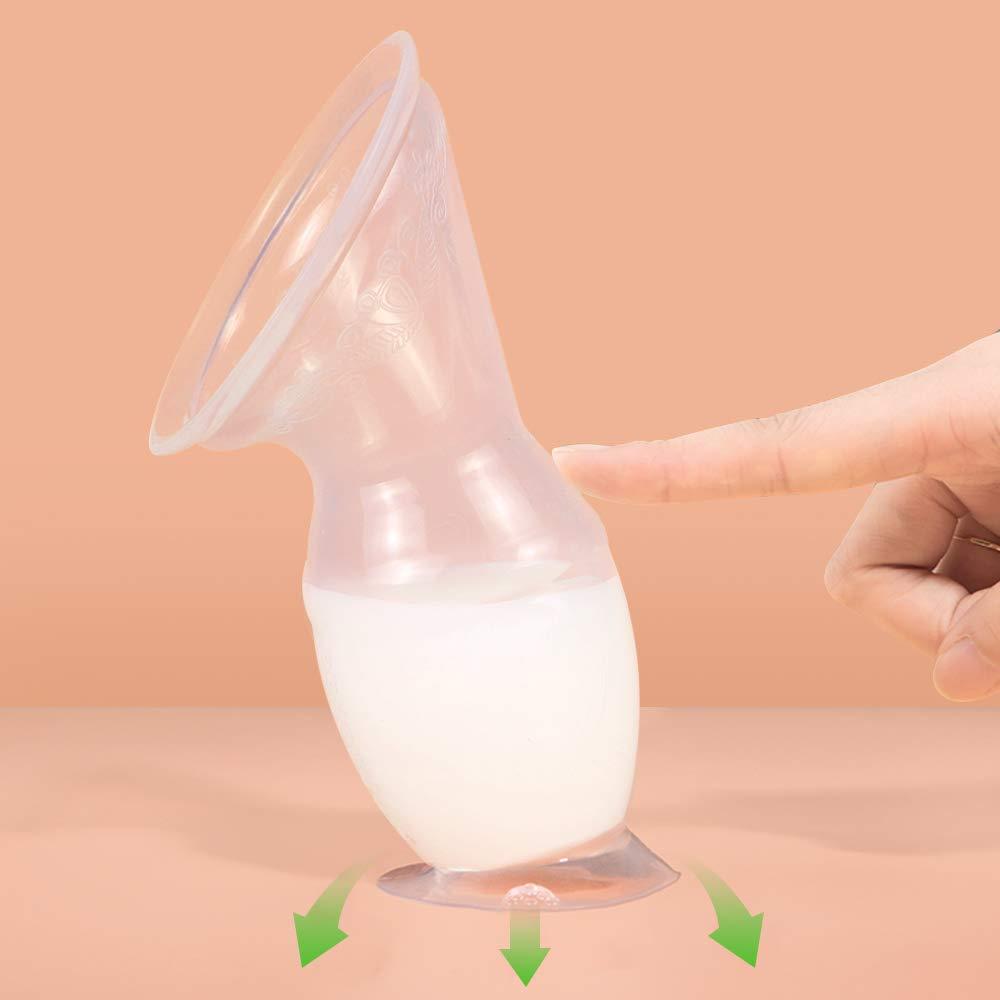 Haakaa - 150ml Silicone Pump and Silicone Cap Combo