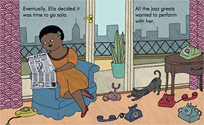 Little People, Big Dreams - Ella Fitzgerald - Boardbook