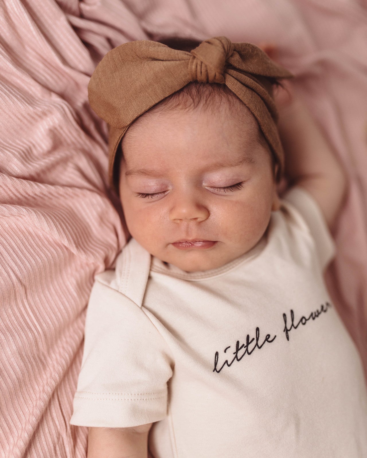 Snuggle Hunny Kids Topknot Headband - Caramel