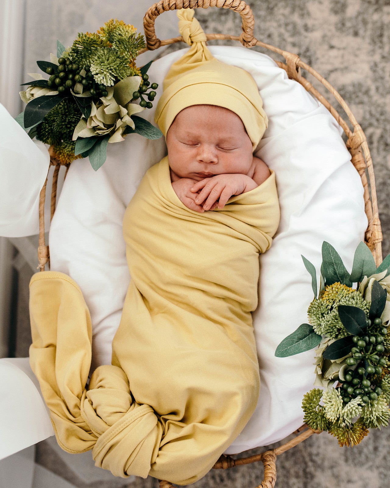 Snuggle Hunny Kids Gelato Jersey Wrap &amp; Beanie Set