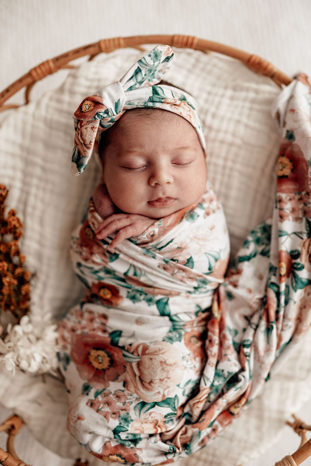 Snuggle Hunny Kids Wrap & Beanie Set - Florence