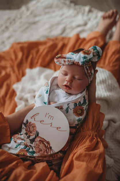Snuggle Hunny Kids Wrap & Beanie Set - Florence