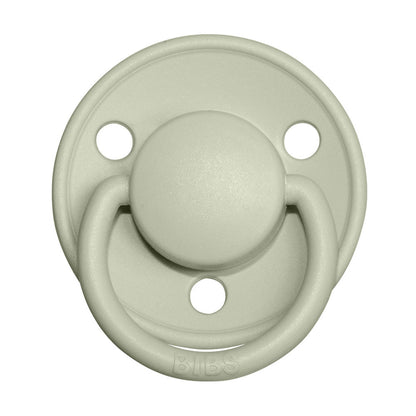 BIBS De Lux Natural Latex Pacifier - Sage Size 2