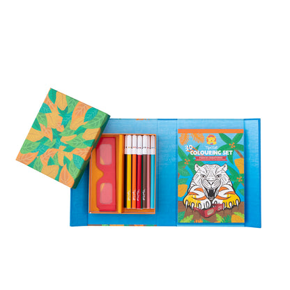Tiger Tribe - 3D Colouring Set - Fierce Creatures