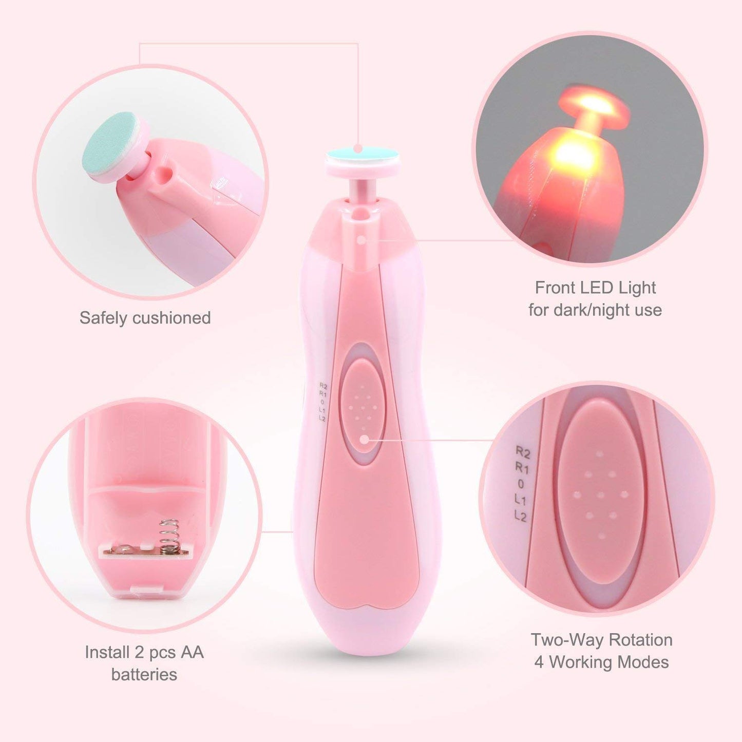 Electric Baby Nail Care Set