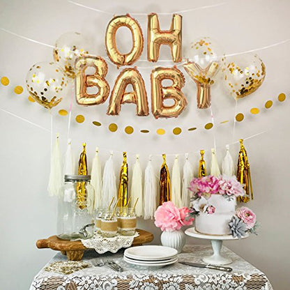 OH BABY Foil Letter Balloon Kit