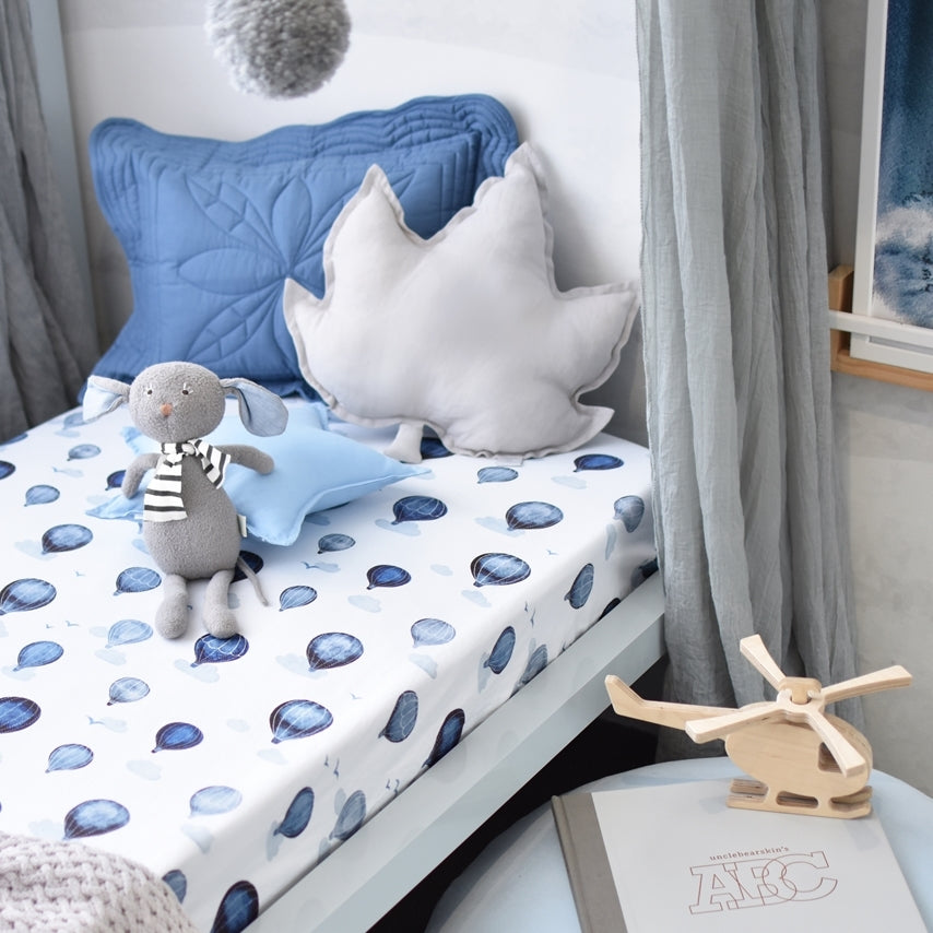Snuggle Hunny Kids Cloud Chaser Fitted Cot Sheet
