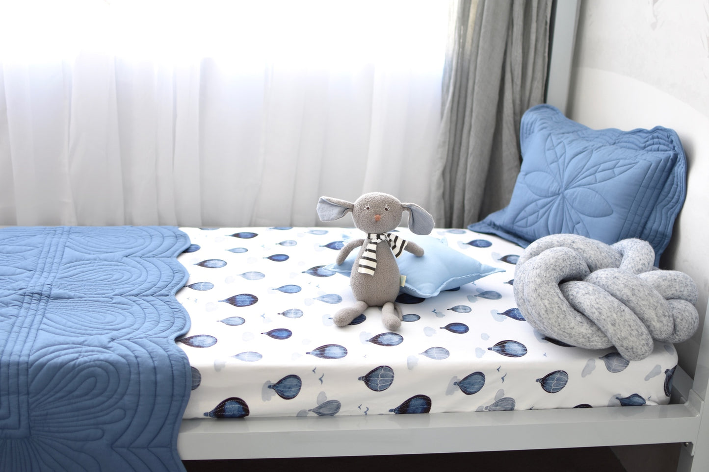 Snuggle Hunny Kids Cloud Chaser Fitted Cot Sheet