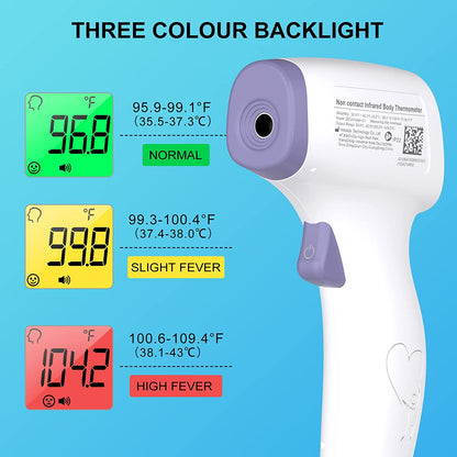 Infrared Non-Contact Digital Thermometer for Adults and Kids