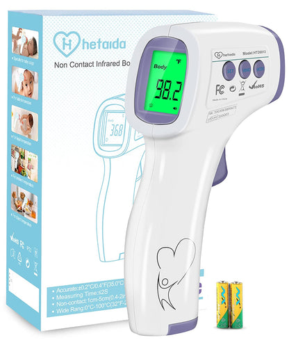 Infrared Non-Contact Digital Thermometer for Adults and Kids