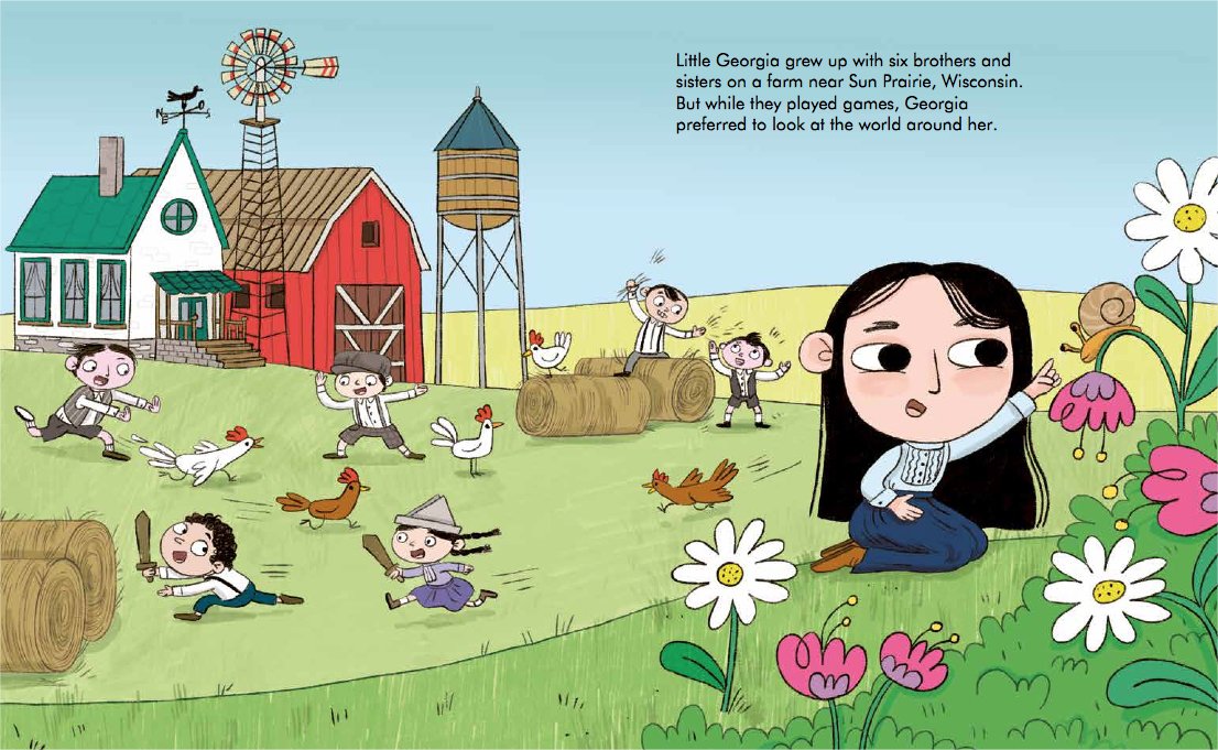 Little People, Big Dreams - Georgia O'Keeffe - Hardcover