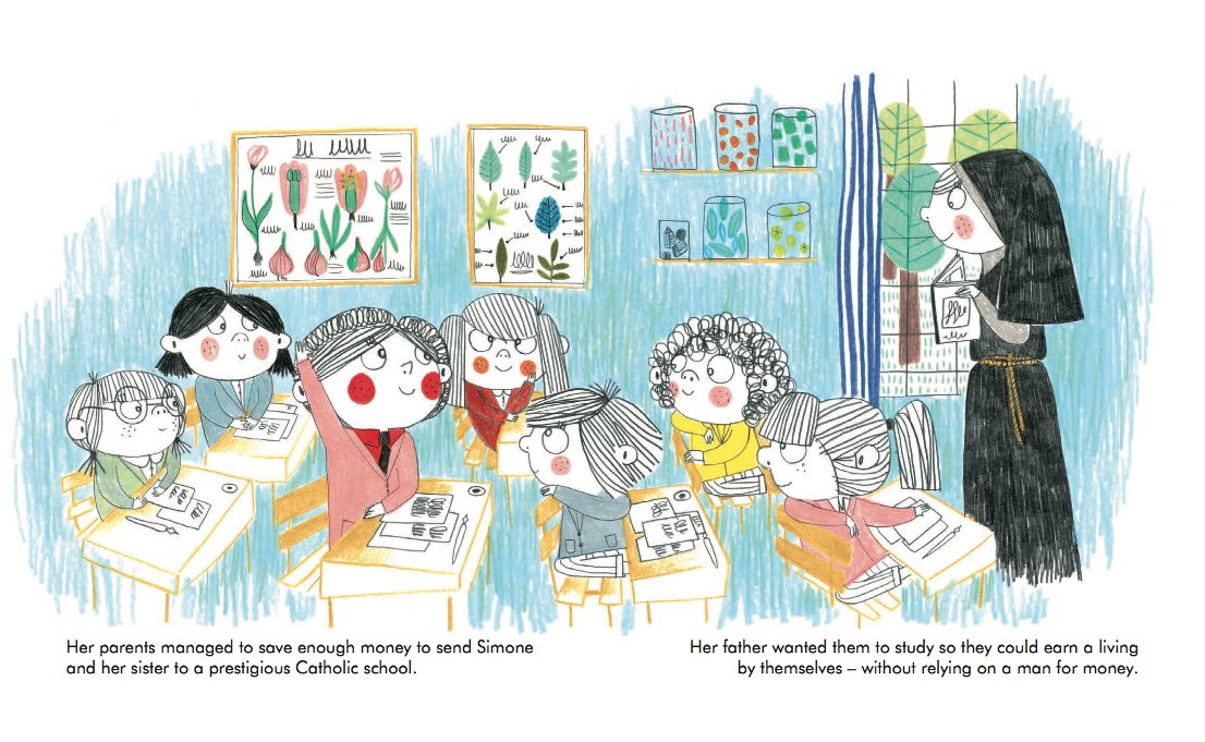 Little People, Big Dreams - Simone de Beauvoir - Hardcover