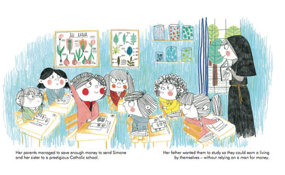 Little People, Big Dreams - Simone de Beauvoir - Hardcover